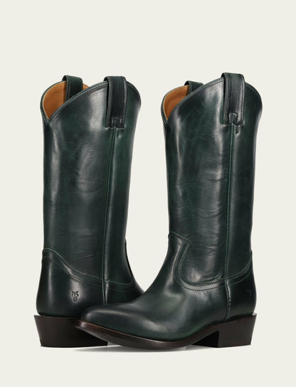 Women's Teal Billy Pull On Western Boot