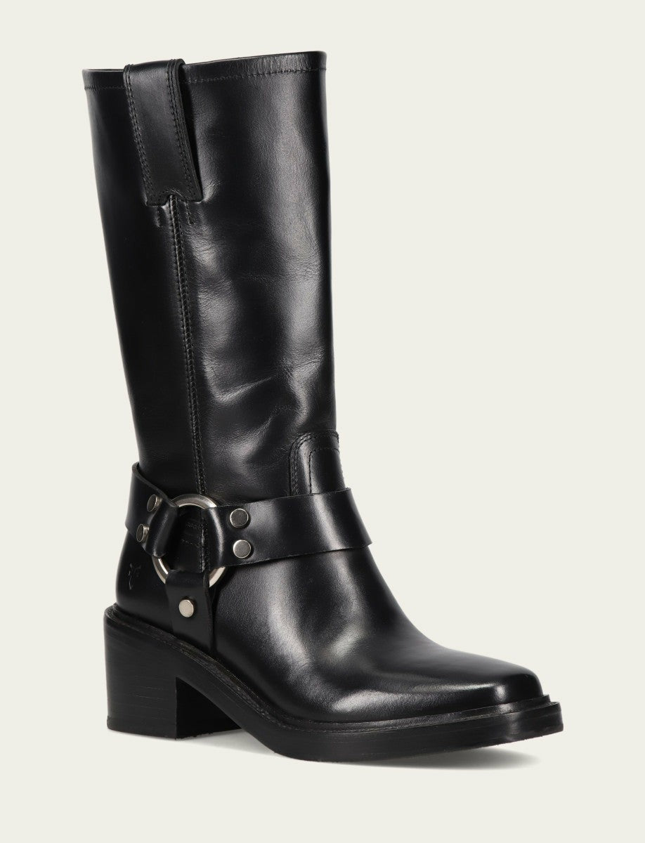 Women's Black Kate Harness Boots