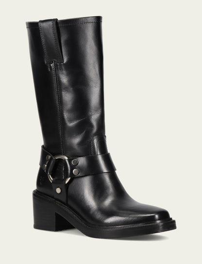 Women's Black Kate Harness Boots