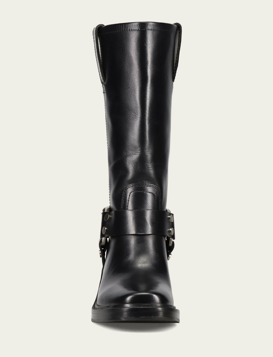 Women's Black Kate Harness Boots