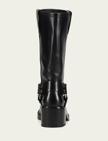 Women's Black Kate Harness Boots