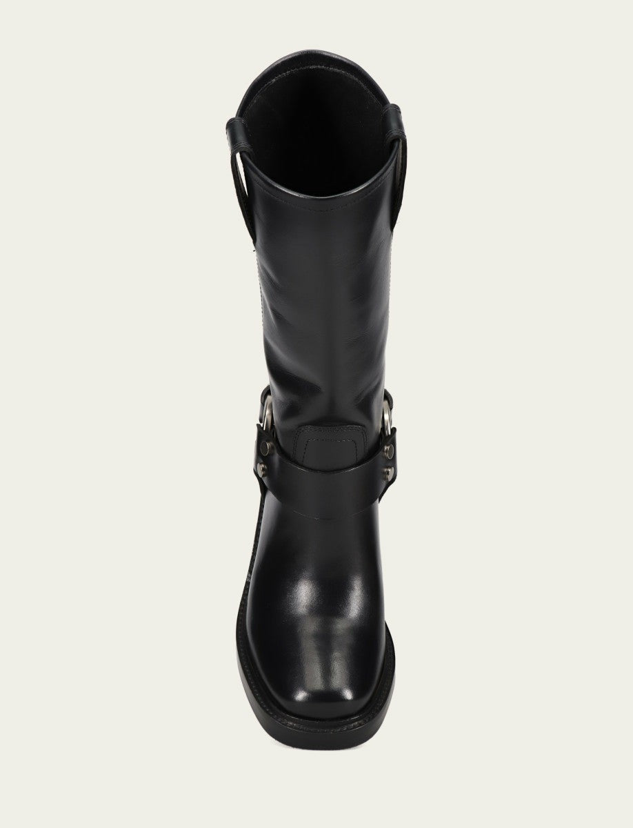 Women's Black Kate Harness Boots