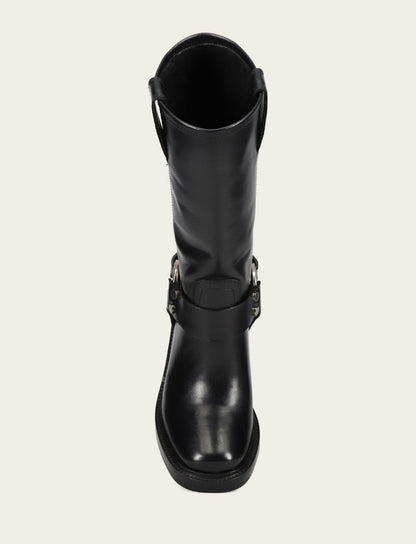 Women's Black Kate Harness Boots
