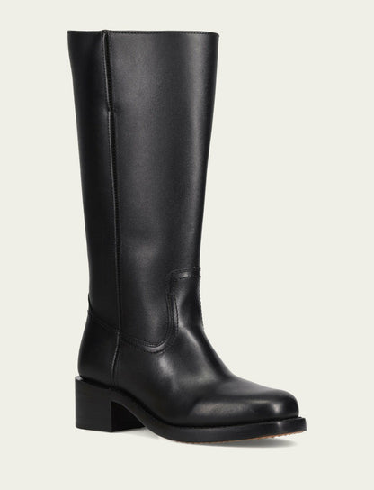 Women's Black Campus 14L Wide Calf Boots