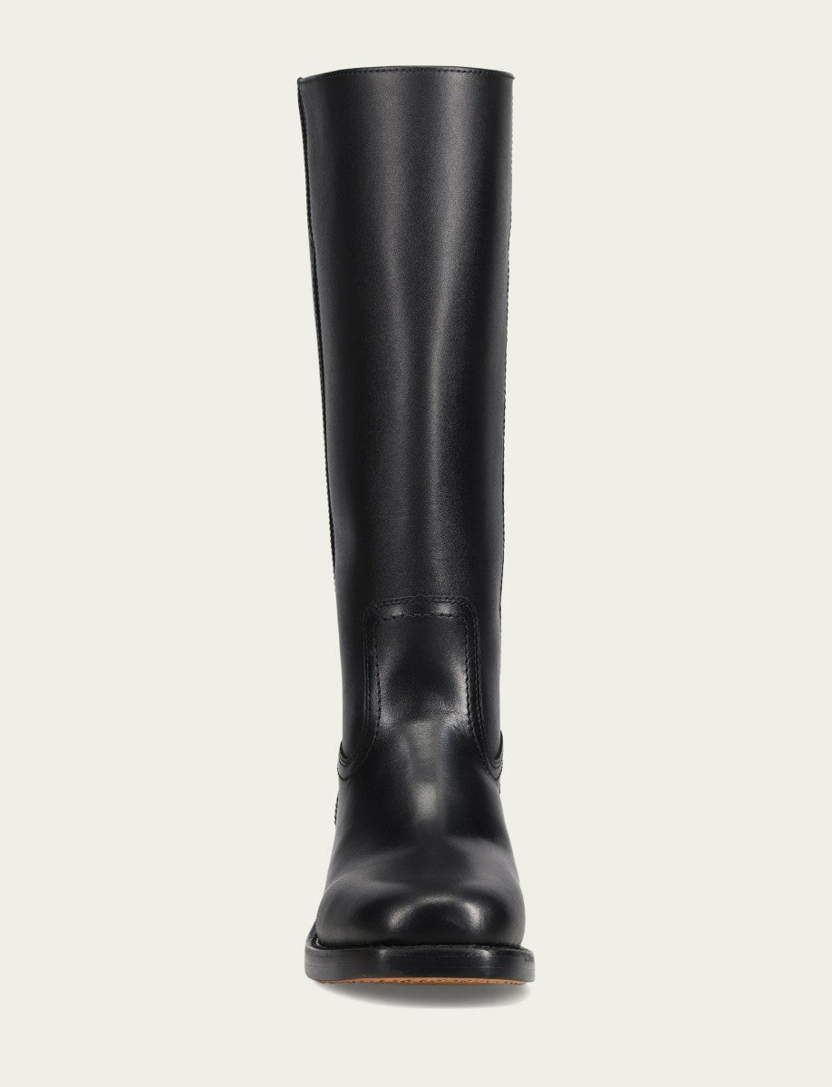 Women's Black Campus 14L Wide Calf Boots