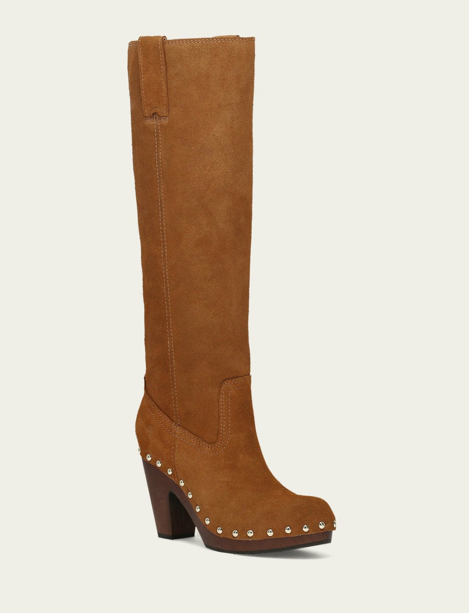 Women's Caramel Cindy Pull On Tall Boot