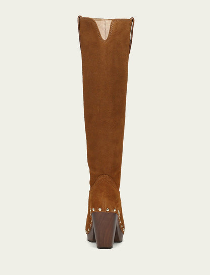 Women's Caramel Cindy Pull On Tall Boot