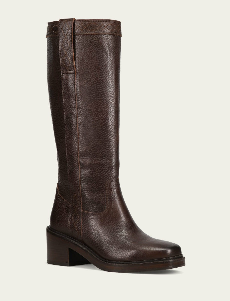 Women’s Dark Brown Kate Pull On Boots