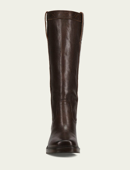 Women’s Dark Brown Kate Pull On Boots