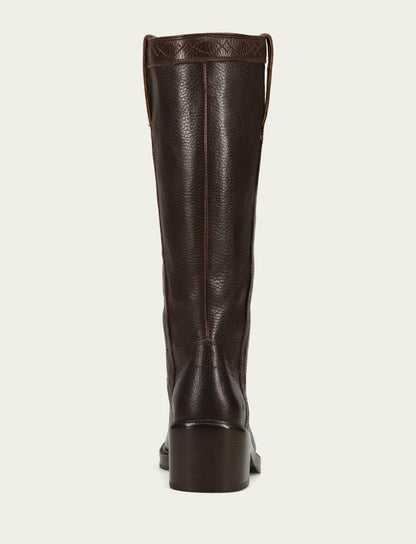 Women’s Dark Brown Kate Pull On Boots