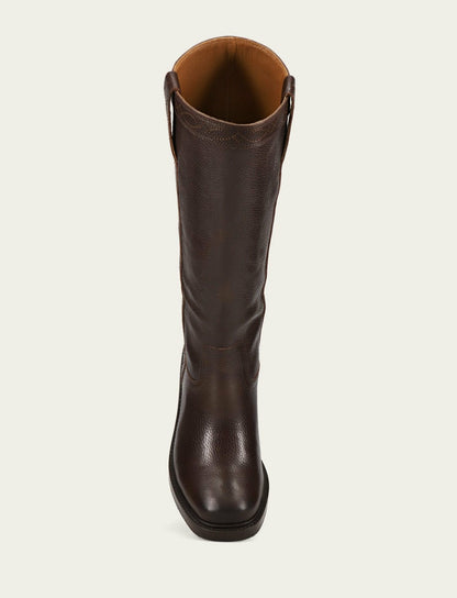 Women’s Dark Brown Kate Pull On Boots
