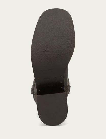 Women's Chocolate Suede Kate Pull On Tall Riding Boot