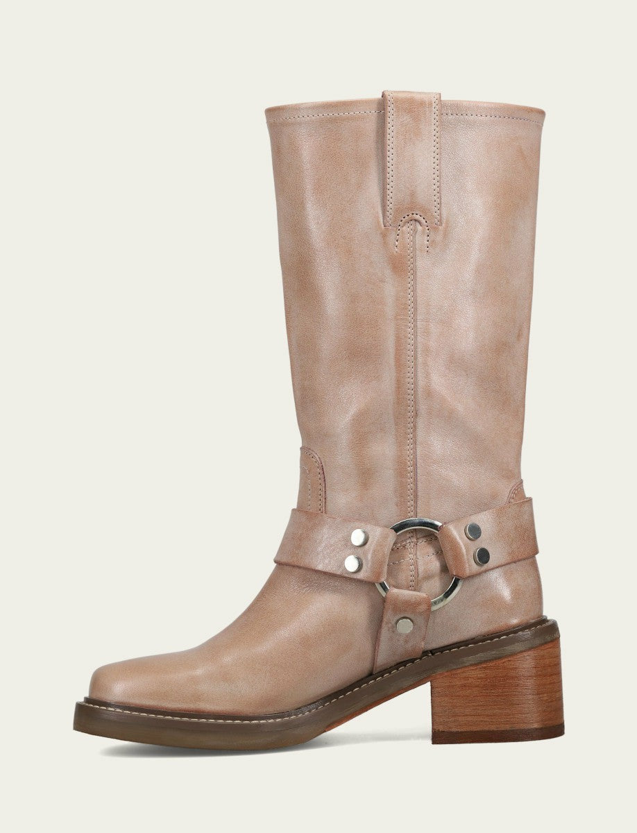 Women’s Rosa Kate Harness Leather Boots