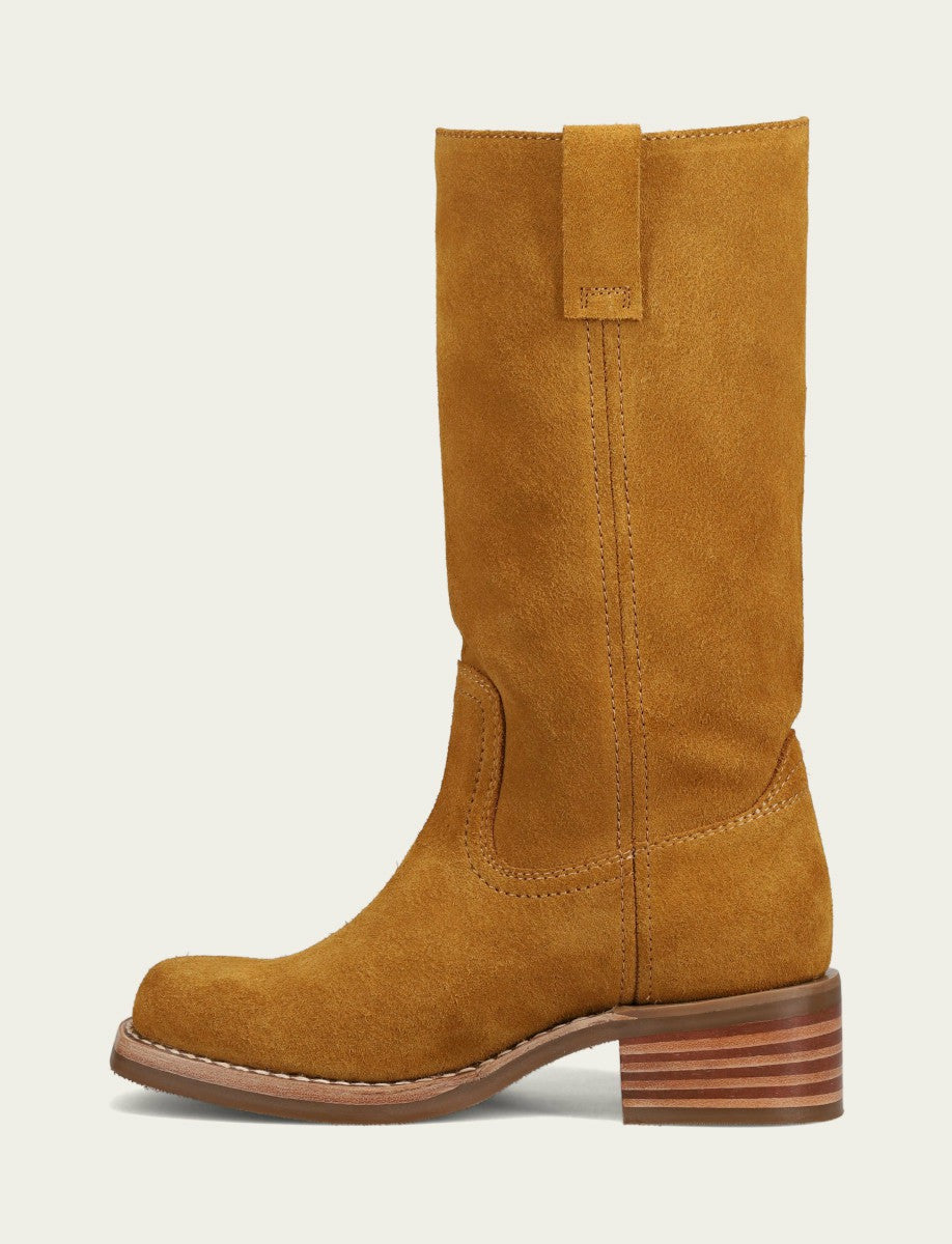 Women’s Golden Rod Campus 12R Suede Boots