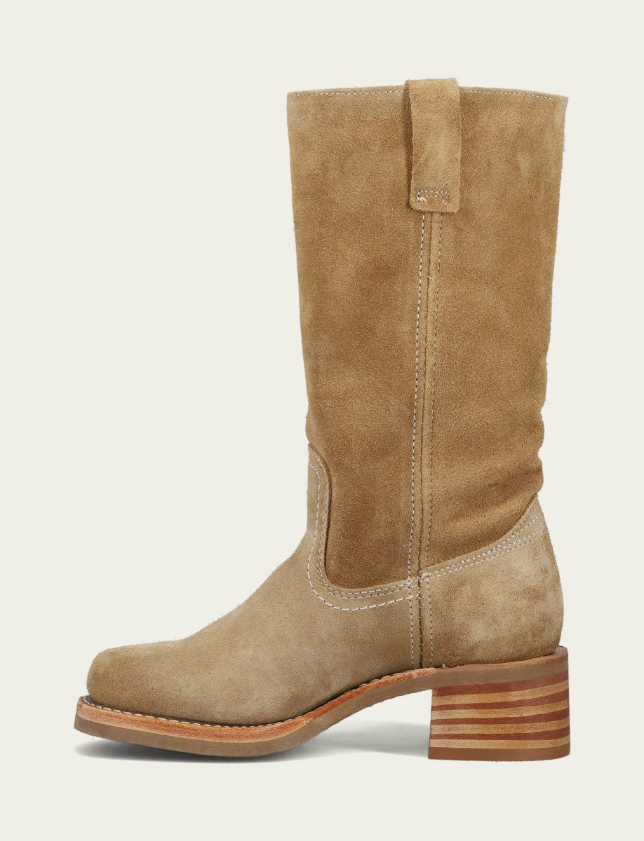 Women’s Tan Buck Campus 12R Suede Boots