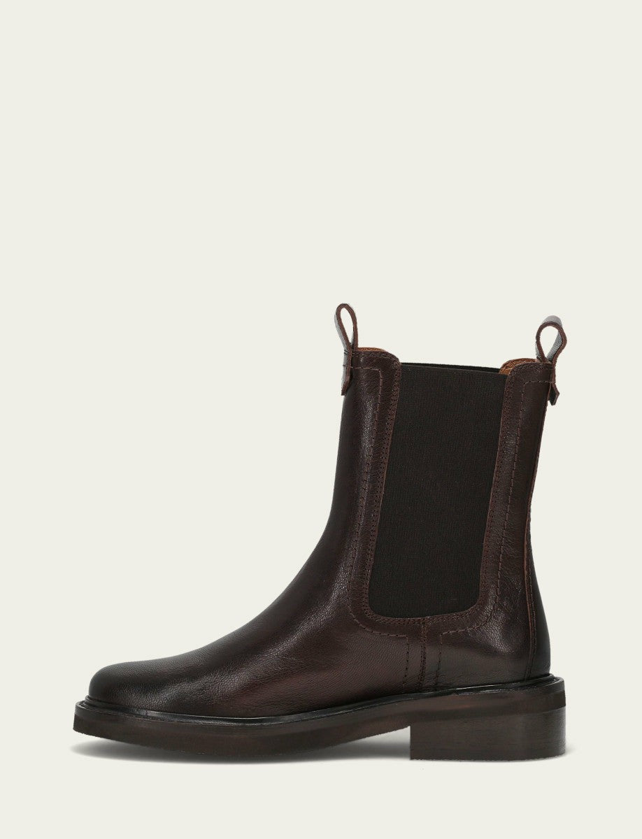 Women's Chocolate Phoebe Chelsea Boot
