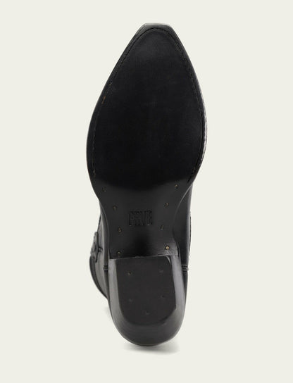 Women’s Black Sacha At The Knee Leather Tall Boots