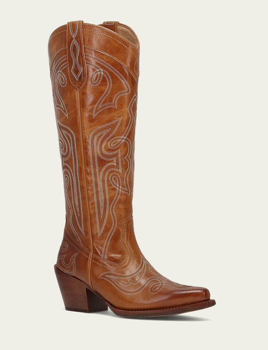 Women’s Amber Laila Double F Deco Leather Boots