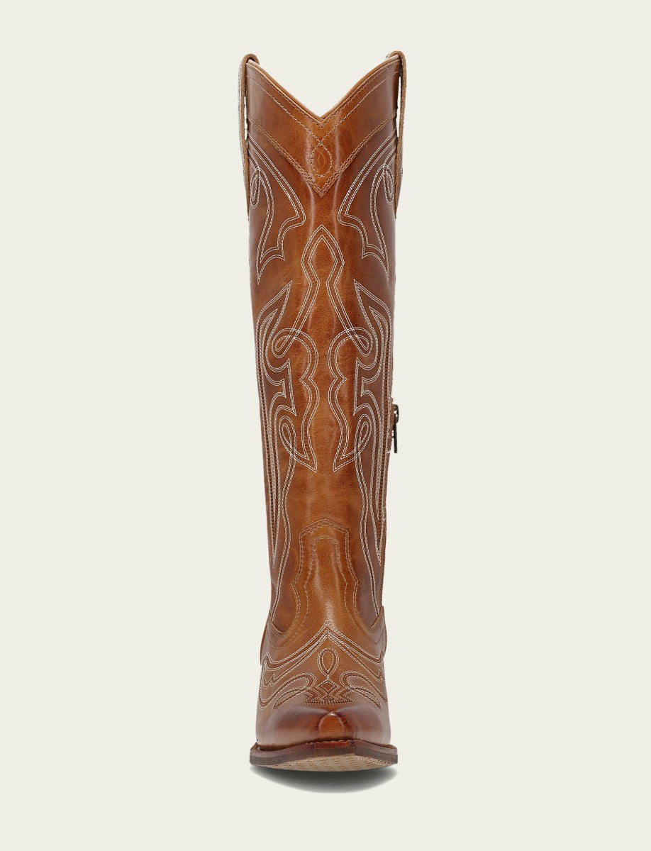 Women’s Amber Laila Double F Deco Leather Boots