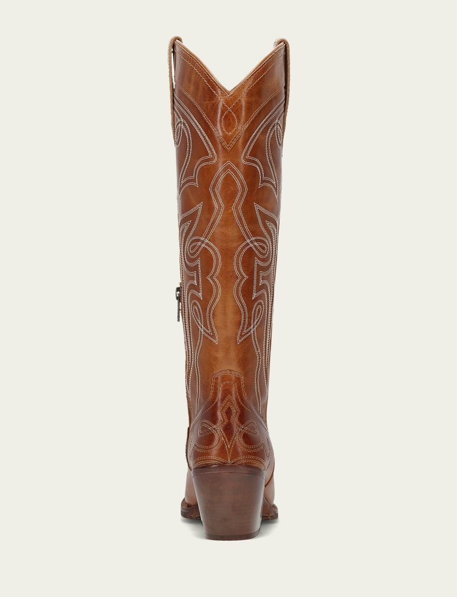 Women’s Amber Laila Double F Deco Leather Boots
