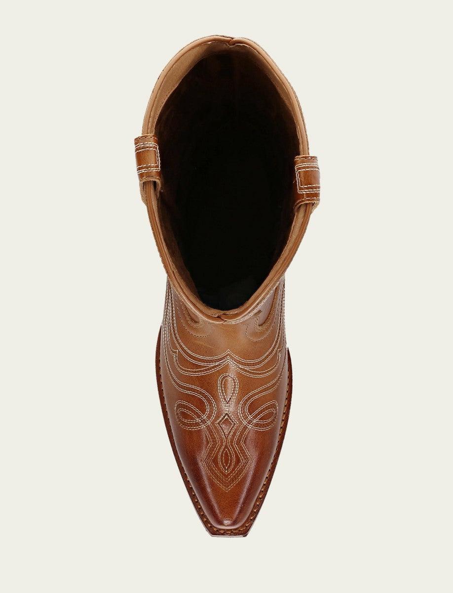 Women’s Amber Laila Double F Deco Leather Boots