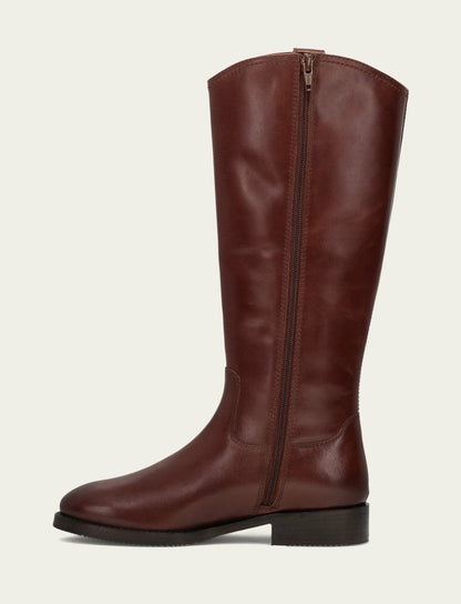 Women's Saddle Melissa Button Tall Inside Zip Boot