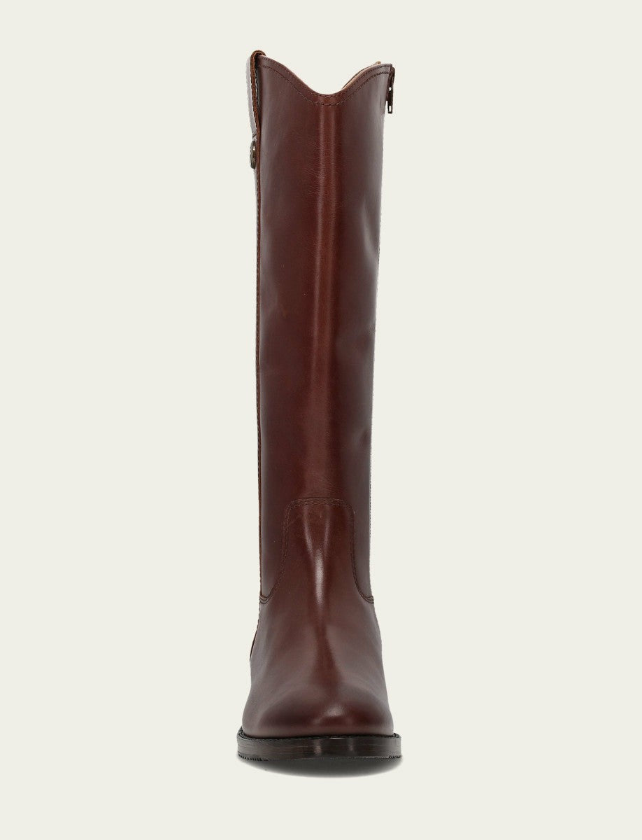 Women's Saddle Melissa Button Tall Inside Zip Boot