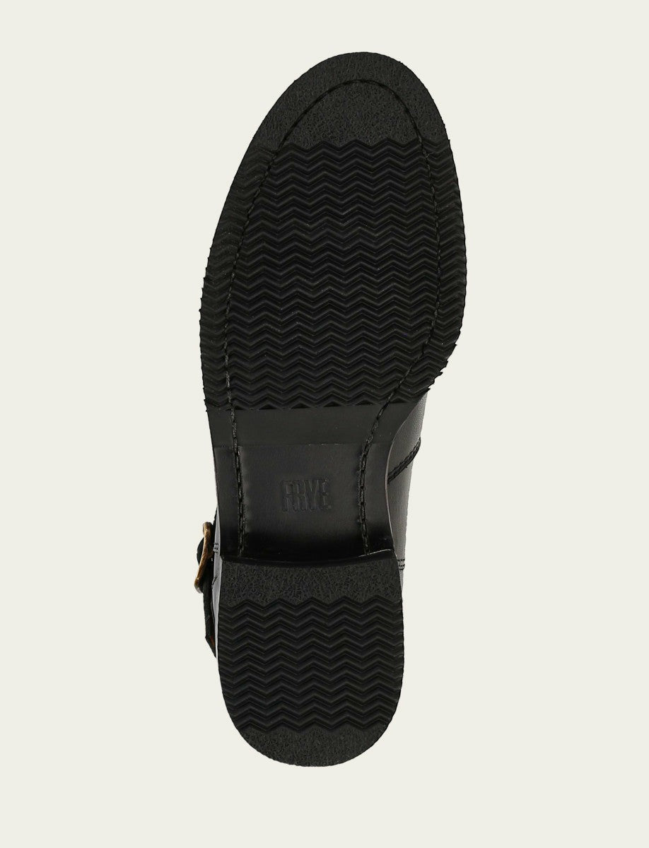 Women's Black Melissa Belted Riding Boot