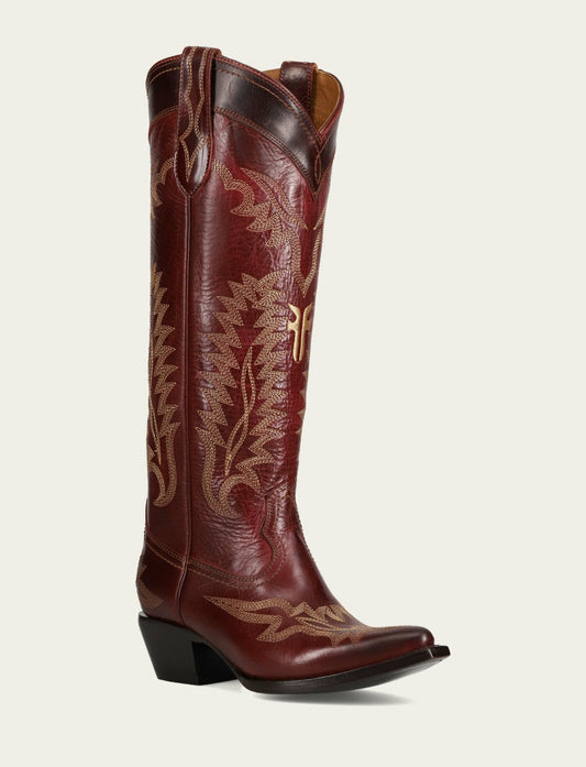 Women’s Bordeaux Sacha Feather Deco Tall Boots