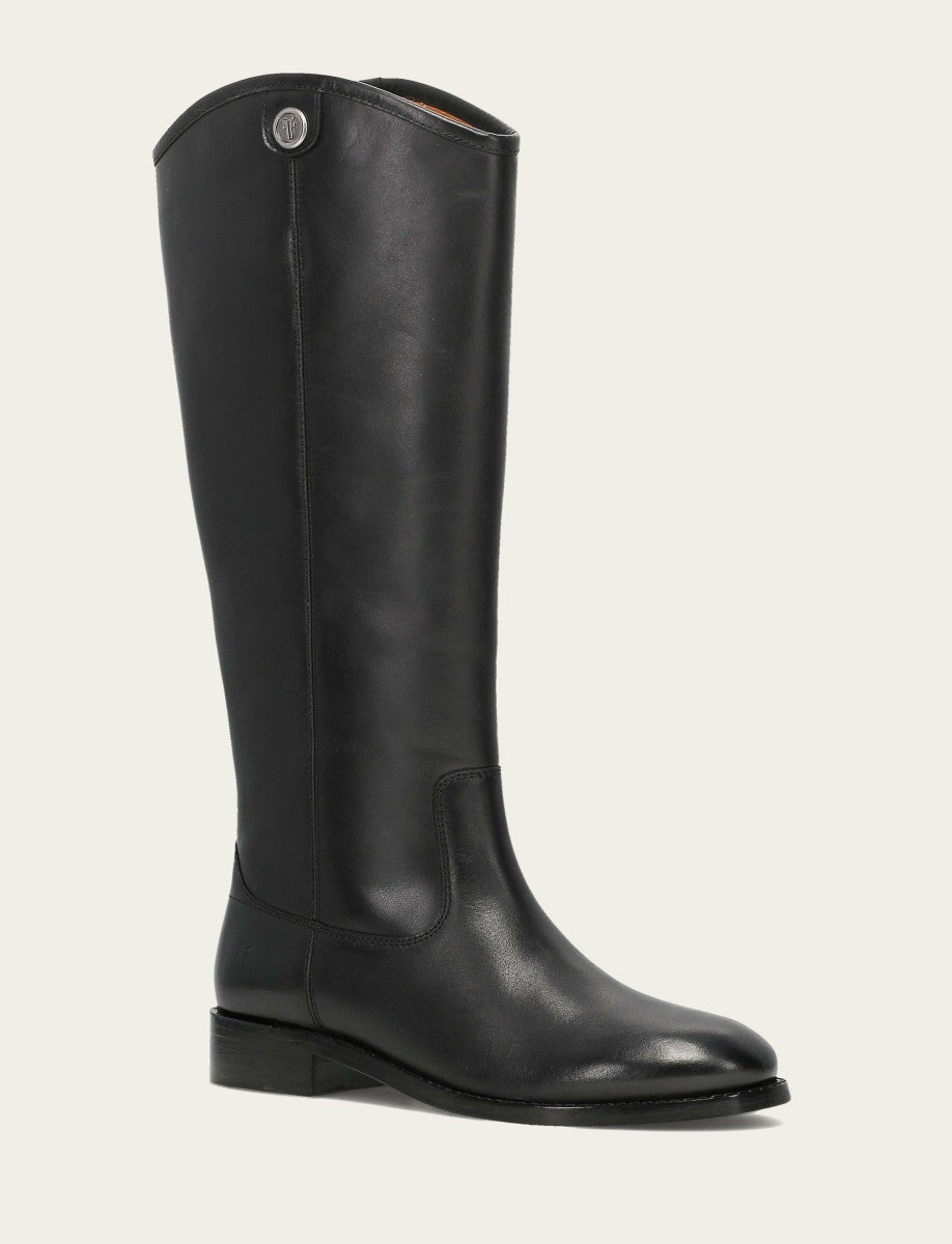 Women’s Black Wide Calf Melissa Button 2 Tall Boots | Frye