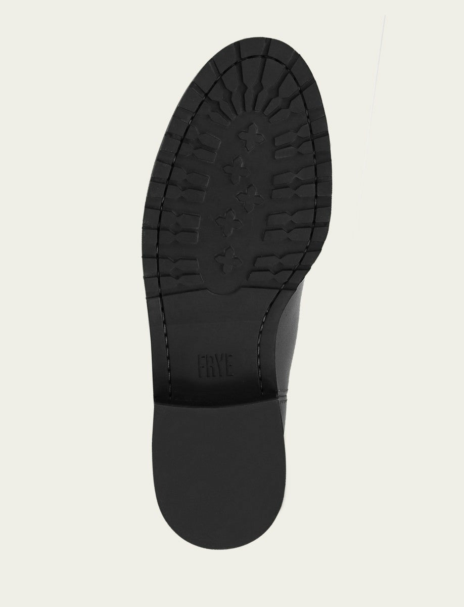Women's Black Melissa Lug Button Tall Boot