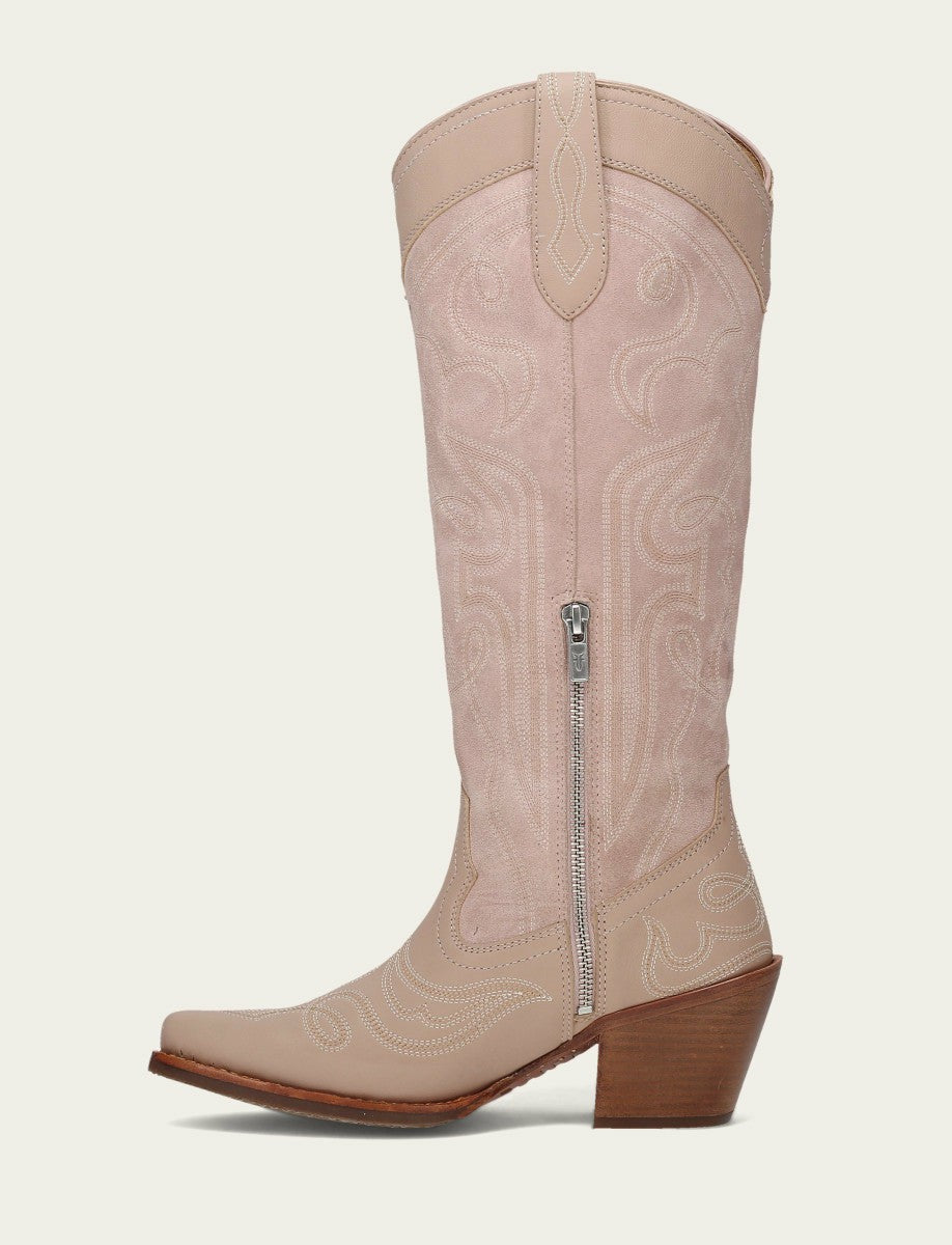 Women’s Rosa Laila Double F Deco Leather Tall Boots