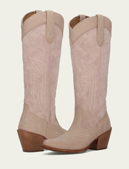 Women’s Rosa Laila Double F Deco Leather Tall Boots