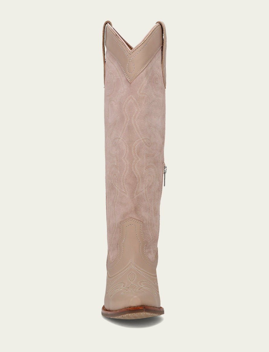 Women’s Rosa Laila Double F Deco Leather Tall Boots