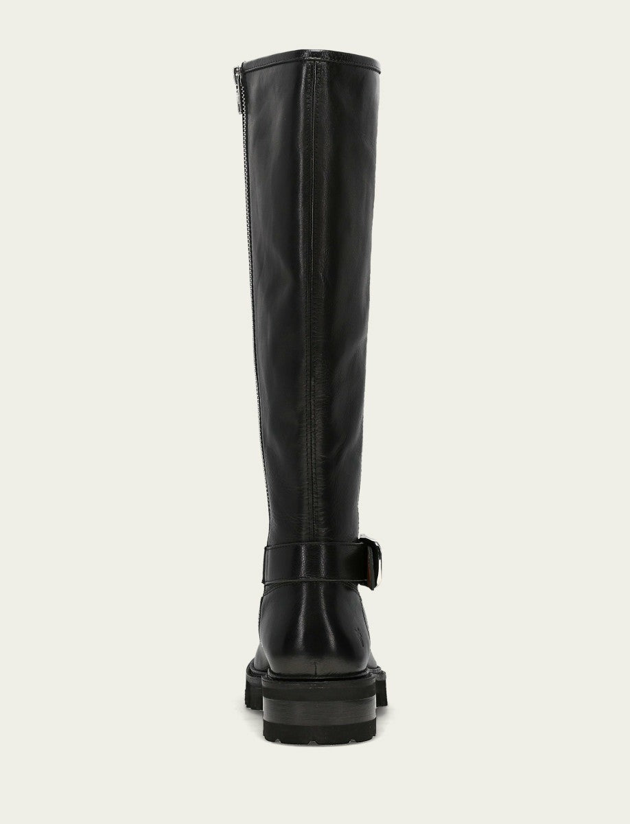 Women's Black Olivia Buckle Tall Boot