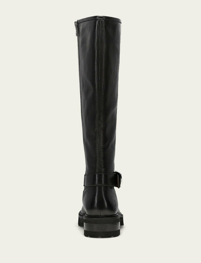 Women's Black Olivia Buckle Tall Boot