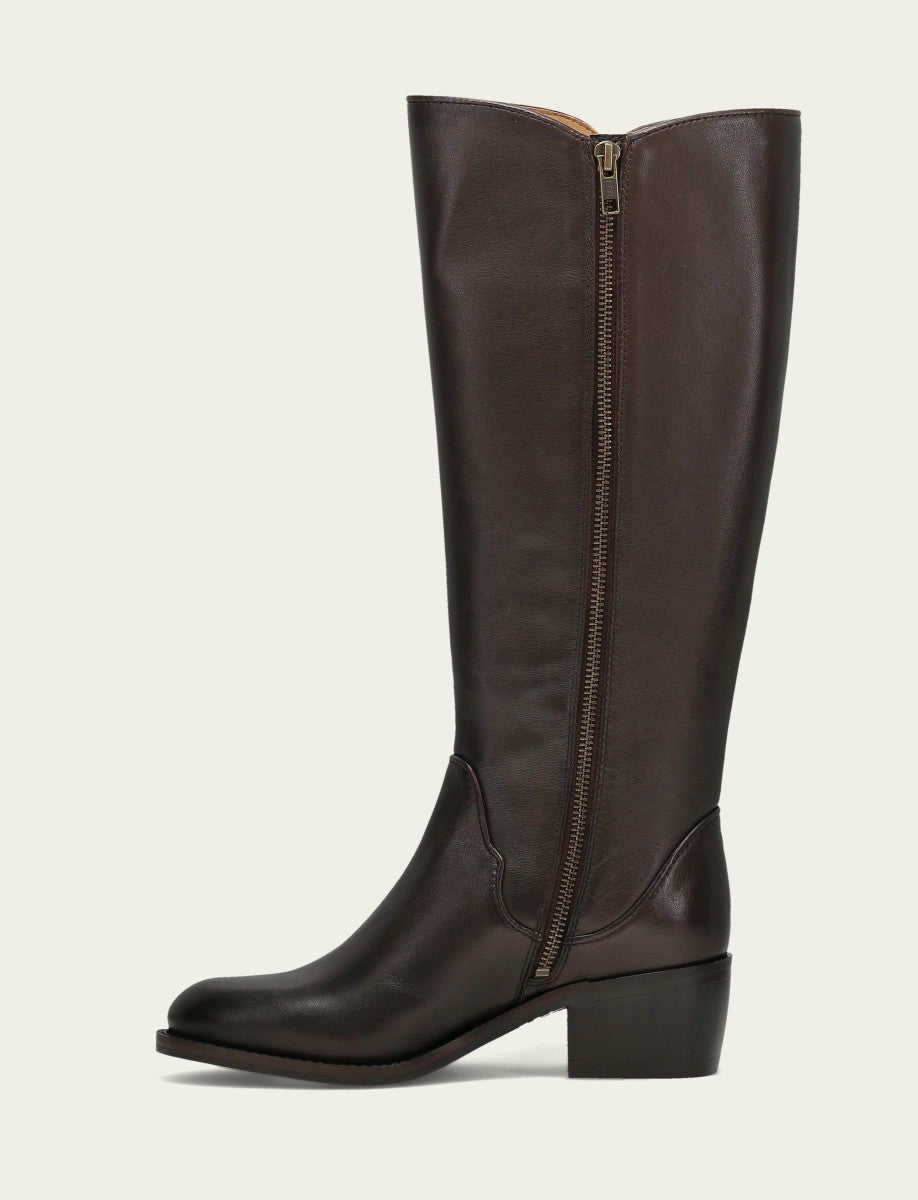 Women's Dark Brown Carson 2 Piping Tall Boot