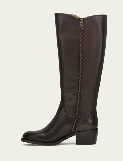 Women's Dark Brown Carson 2 Piping Tall Boot