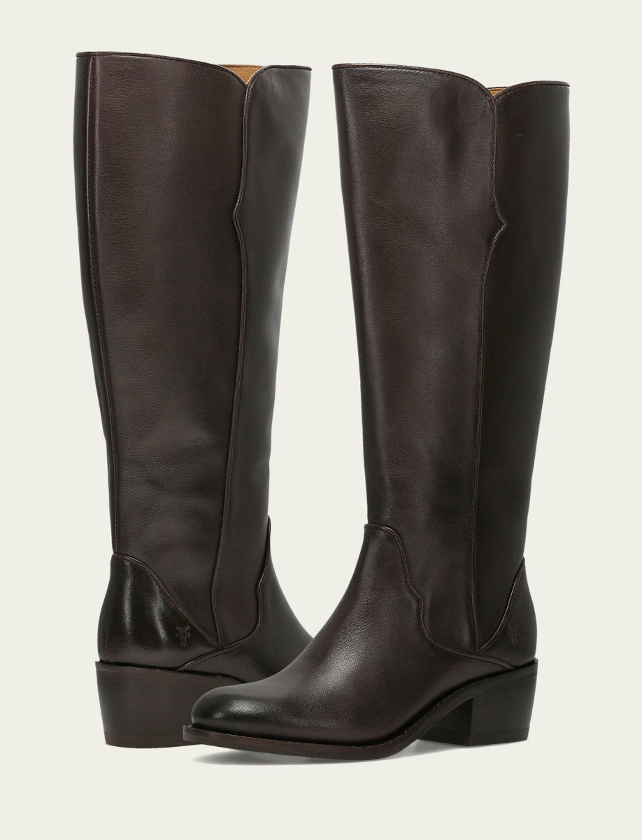 Women's Dark Brown Carson 2 Piping Tall Boot
