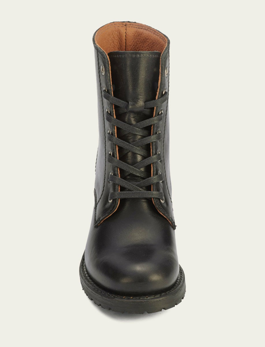 Women's Black Sabrina 6G Lace Up Booties