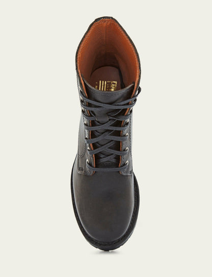Women's Black Sabrina 6G Lace Up Booties