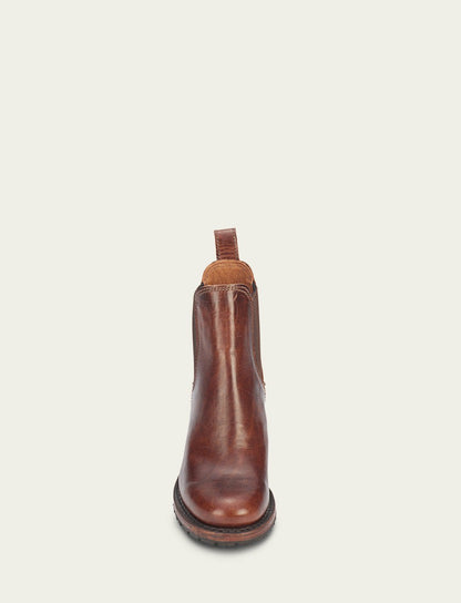 Women's Cognac Sabrina Chelsea Boots