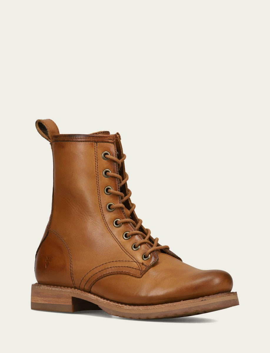 Women's Caramel Veronica Flex Combat Bootie