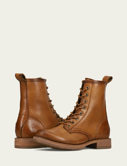 Women's Caramel Veronica Flex Combat Bootie