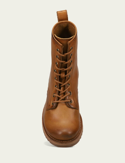 Women's Caramel Veronica Flex Combat Bootie