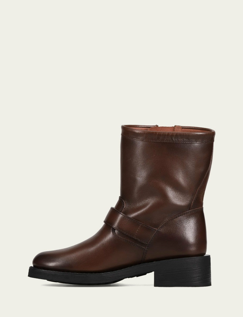 Women's Taupe Viv Short Engineer Bootie