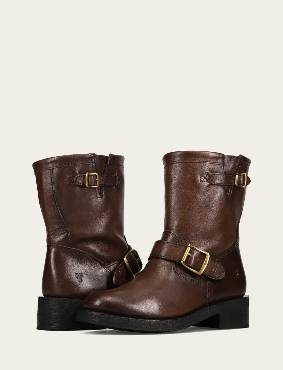 Women's Taupe Viv Short Engineer Bootie