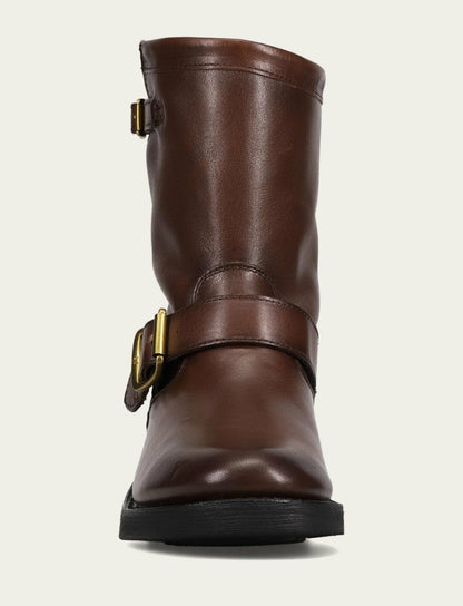 Women's Taupe Viv Short Engineer Bootie