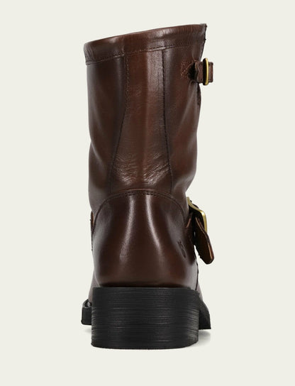 Women's Taupe Viv Short Engineer Bootie
