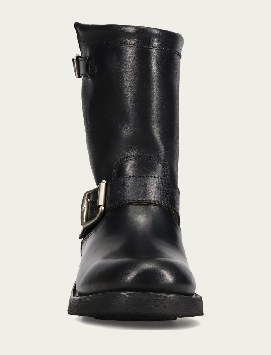 Women's Black Viv Short Engineer Bootie